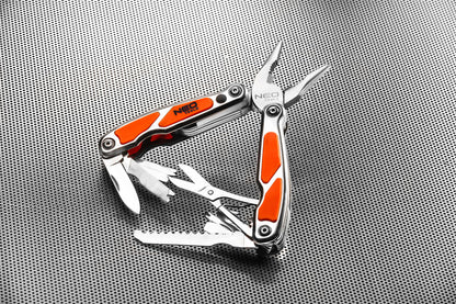NEO TOOLS Multifunkciós szerszám, 12 funkció, beépített LED lámpa, nyitva/összecsukva: 155mm/100mm 01-026