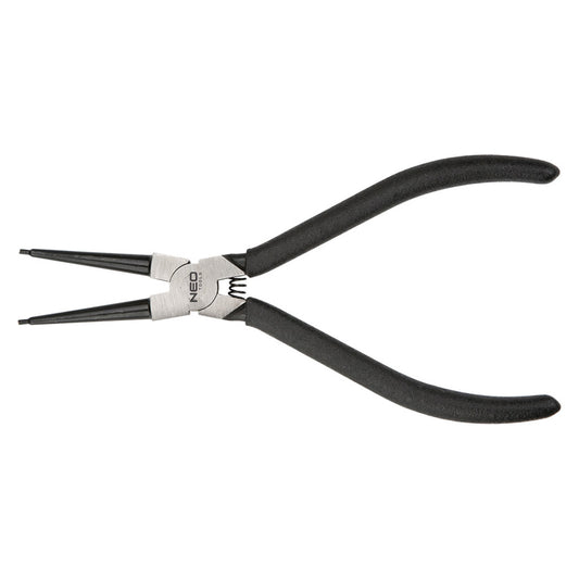 NEO TOOLS Zégergyűrű fogó 150mm, egyenes belső, CrMo, 10 - 25mm, csúcs diameter 1,5 - 2,0mm 25 év garanciával 01-086