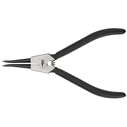 NEO TOOLS Zégergyűrű fogó 180mm, külső, egyenes, CrMo, 19 - 60mm, csúcs diameter 1,8 - 2,5mm 25 év garanciával 01-087