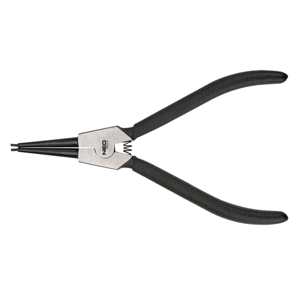 NEO TOOLS Zégergyűrű fogó 230mm, külső, egyenes, CrMo, 40 - 100mm, csúcs diameter 2,5 - 3,0mm 25 év garanciával 01-089