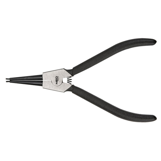 NEO TOOLS Zégergyűrű fogó 230mm, külső, egyenes, CrMo, 40 - 100mm, csúcs diameter 2,5 - 3,0mm 25 év garanciával 01-089