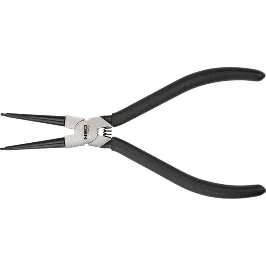 NEO TOOLS Zégergyűrű fogó 230mm, belső, egyenes, CrMo, 40 - 100mm, csúcs diameter 2,5 - 3,0mm 25 év garanciával 01-090