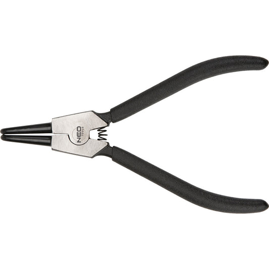 NEO TOOLS Zégergyűrű fogó 170mm, külső, hajlított, CrMo, 19 - 60mm, csúcs diameter 1,8 - 2,5mm 25 év garanciával 01-093