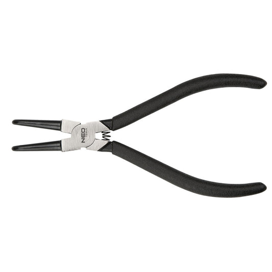 NEO TOOLS Zégergyűrű fogó 170mm, belső, hajlított, CrMo, 19 - 60mm, csúcs diameter 1,8 - 2,5mm 25 év garanciával 01-094