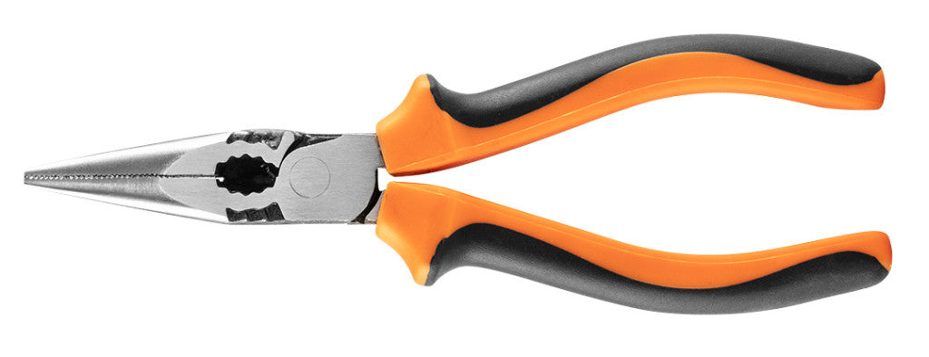 NEO TOOLS Hosszúcsőrű fogó 160MM 40% EnergiaMegtakarítás, csavarlazító fogazattal 25 év garanciával 01-154
