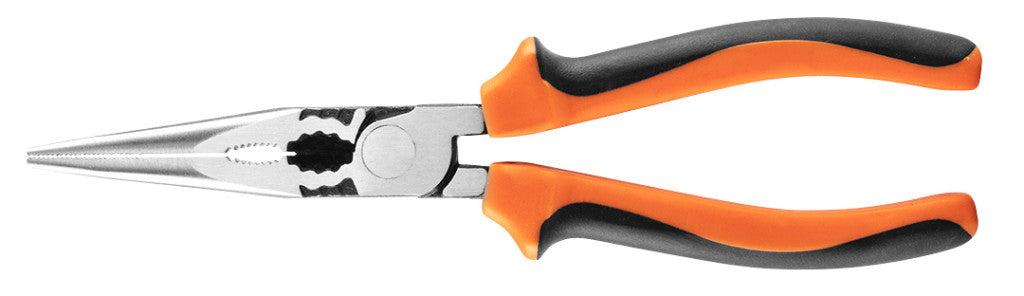 NEO TOOLS Hosszúcsőrű fogó 200MM 40% EnergiaMegtakarítás, csavarlazító fogazattal 25 év garanciával 01-155