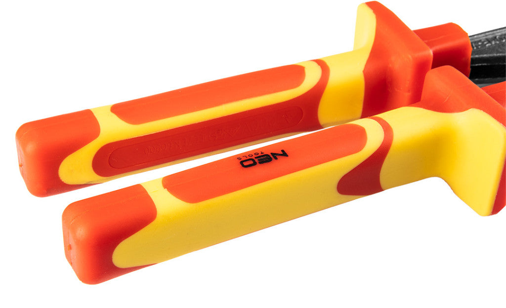 NEO TOOLS Vízpumpafogó 1000V, szigetelt, 250mm (10"), CrV, polírozott 25 év garanciával 01-232
