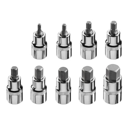 NEO TOOLS Imbuszkulcs készlet 9db, 1/2", 55mm 25 év garanciával 08-705