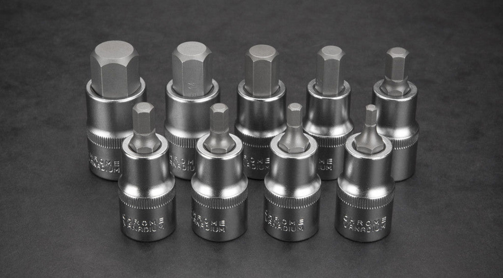 NEO TOOLS Imbuszkulcs készlet 9db, 1/2", 55mm 25 év garanciával 08-705
