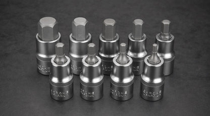NEO TOOLS Imbuszkulcs készlet 9db, 1/2", 55mm 25 év garanciával 08-705
