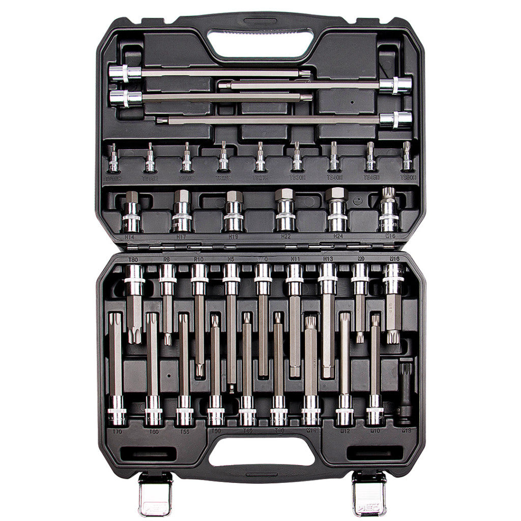 NEO TOOLS Torxbit és kulcskészlet 38db 08-710