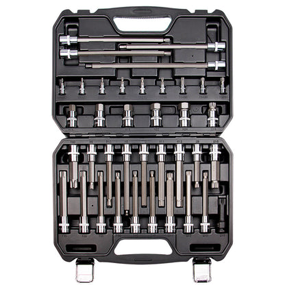 NEO TOOLS Torxbit és kulcskészlet 38db 08-710