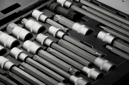 NEO TOOLS Torxbit és kulcskészlet 38db 08-710