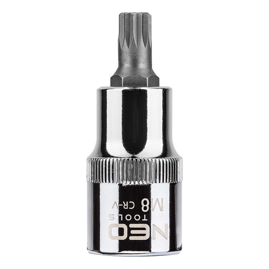 NEO TOOLS Spline dugókulcs 1/2", M8x55mm 25 év garanciával 08-732