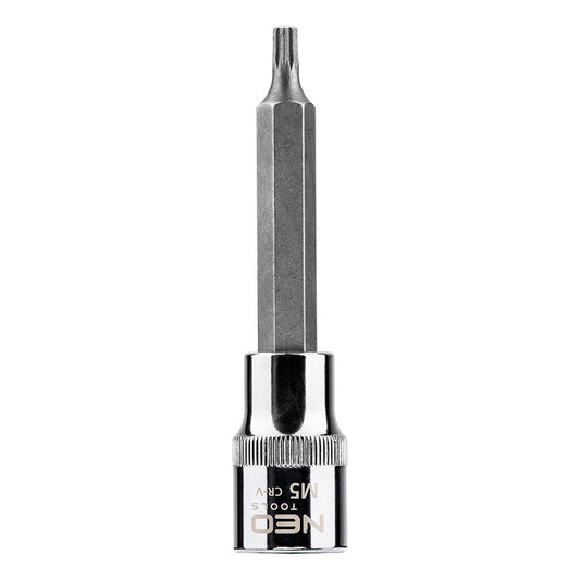NEO TOOLS Spline dugókulcs 1/2", M5x100mm 25 év garanciával 08-740
