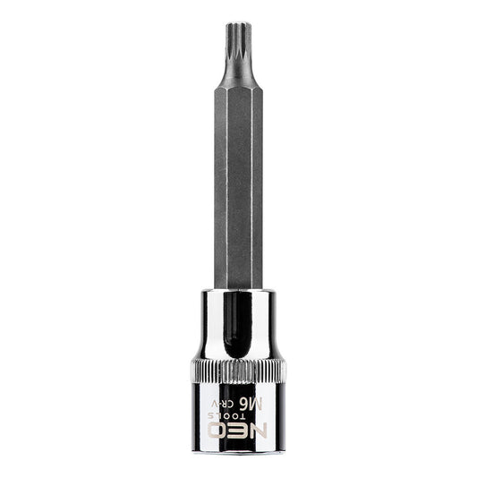 NEO TOOLS Spline dugókulcs 1/2", M6x100mm 25 év garanciával 08-741