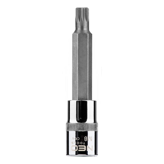 NEO TOOLS Spline dugókulcs 1/2", M8x100mm 25 év garanciával 08-742