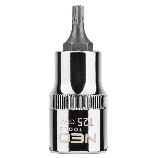 NEO TOOLS Torxdugókulcs 1/2'' T25, 55mm 25 év garanciával 08-751