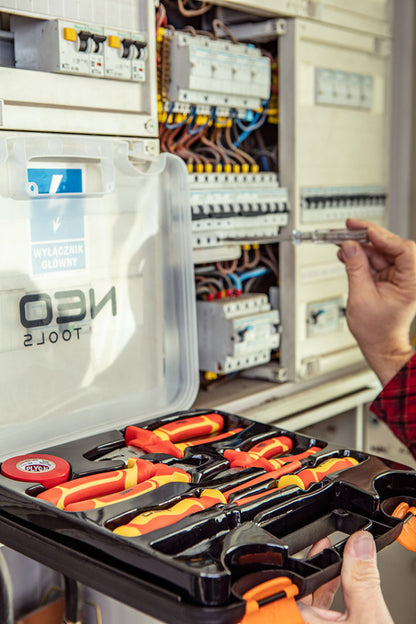 NEO TOOLS Szerszámkészlet 1000V, szigetelt 7db 25 év garanciával 01-237