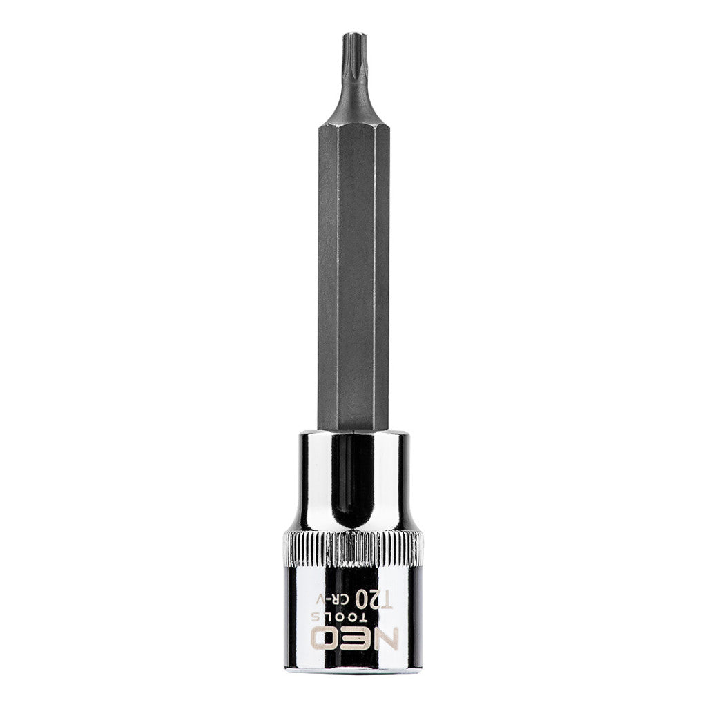 NEO TOOLS Torxdugókulcs 1/2'' T20, 100mm 25 év garanciával 08-760