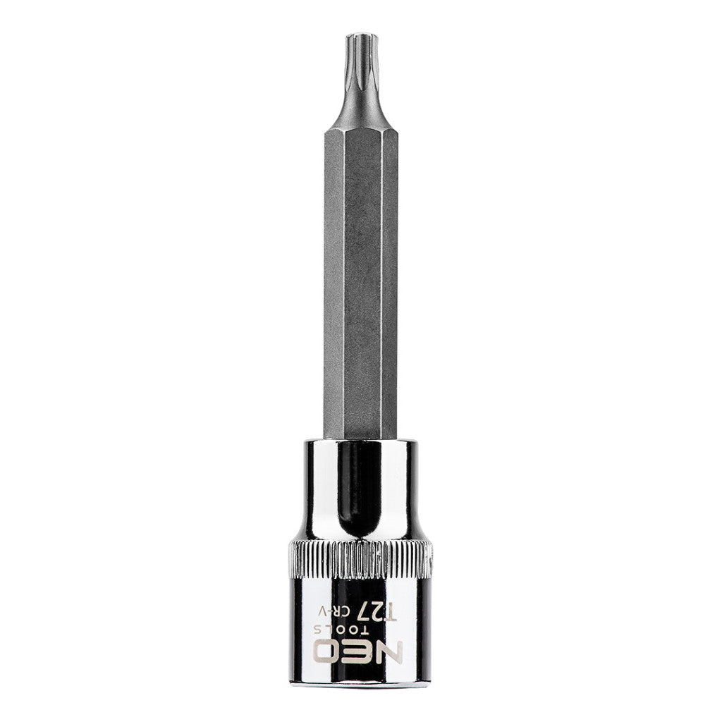 NEO TOOLS Torxdugókulcs 1/2'' T27, 100mm 25 év garanciával 08-762
