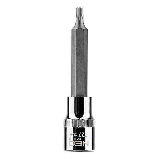NEO TOOLS Torxdugókulcs 1/2'' T27, 100mm 25 év garanciával 08-762