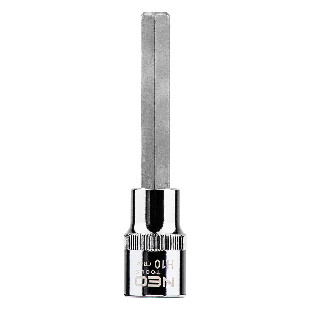 NEO TOOLS Imbusz dugókulcs 1/2'' H10, 100mm 25 év garanciával 08-784