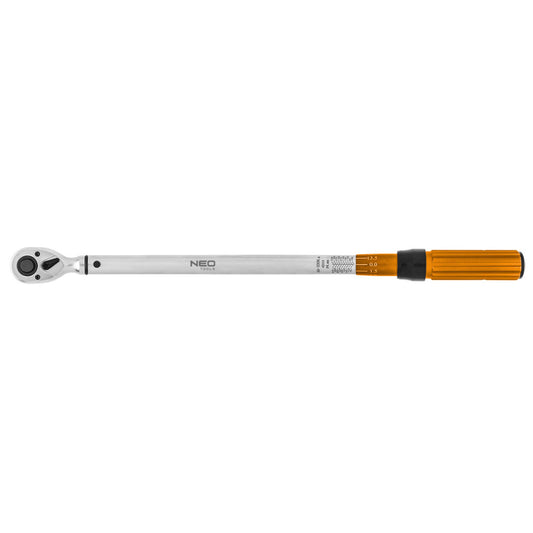 NEO TOOLS Nyomatékkulcs "double - click", 1/2", 60-330Nm 25 év garanciával 08-837