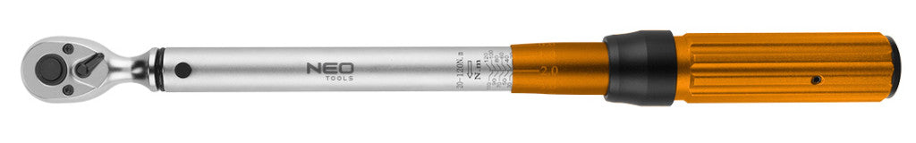 NEO TOOLS Nyomatékkulcs készlet, "double - click", 3db: 1/4"(5-25 Nm), 3/8"(20-100 Nm), 1/2"(65-350 Nm) 08-845