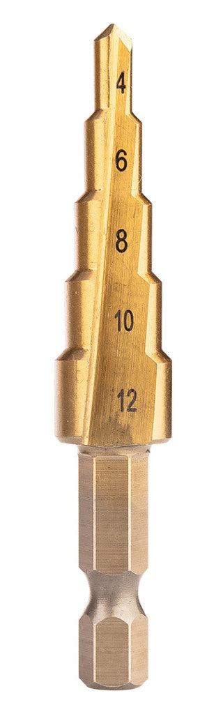 NEO TOOLS Lépcsős fúrókészlet, 3db-os, HSS-Titán, 3-20mm, hatszög szárral 08-948