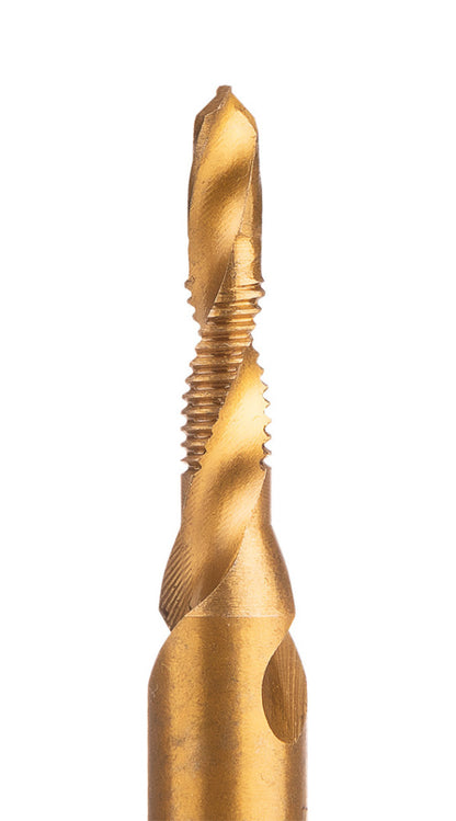 NEO TOOLS Gépi menetfúró, 2az1ben előfúró éllel, HSS-Titán, M4X0,7mm, hatszög szárral 08-951