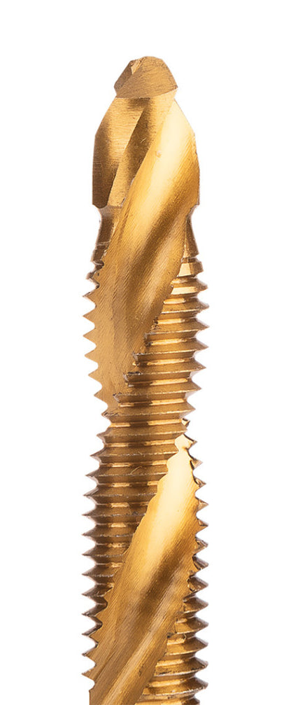 NEO TOOLS Gépi menetfúró, 2az1ben előfúró éllel, HSS-Titán, M8X1,25mm, hatszög szárral 08-954