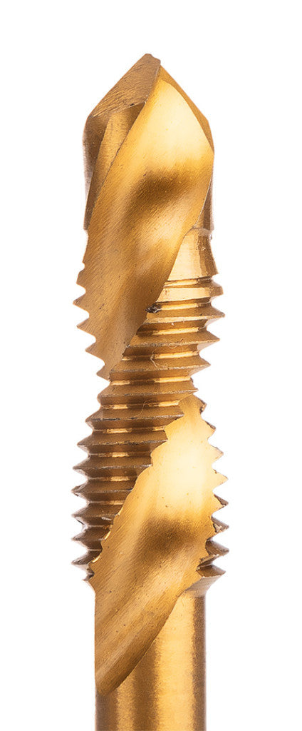 NEO TOOLS Gépi menetfúró, 2az1ben előfúró éllel, HSS-Titán, M10X1,5mm, hatszög szárral 08-956