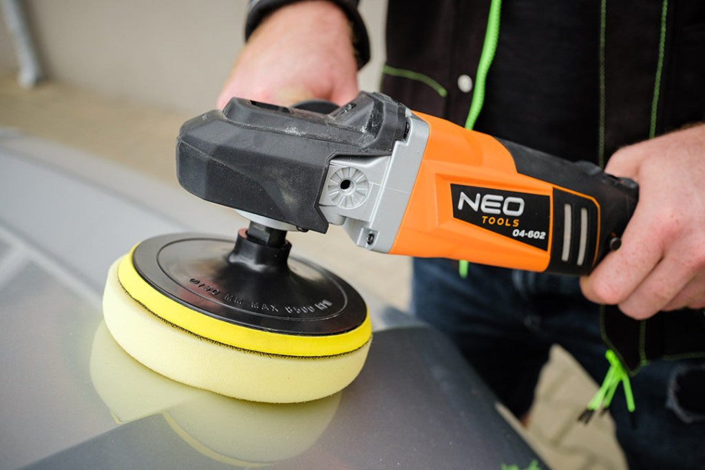 NEO TOOLS Polírkorongok, 150 x 150mm x 25mm, kemény szivacs 08-980