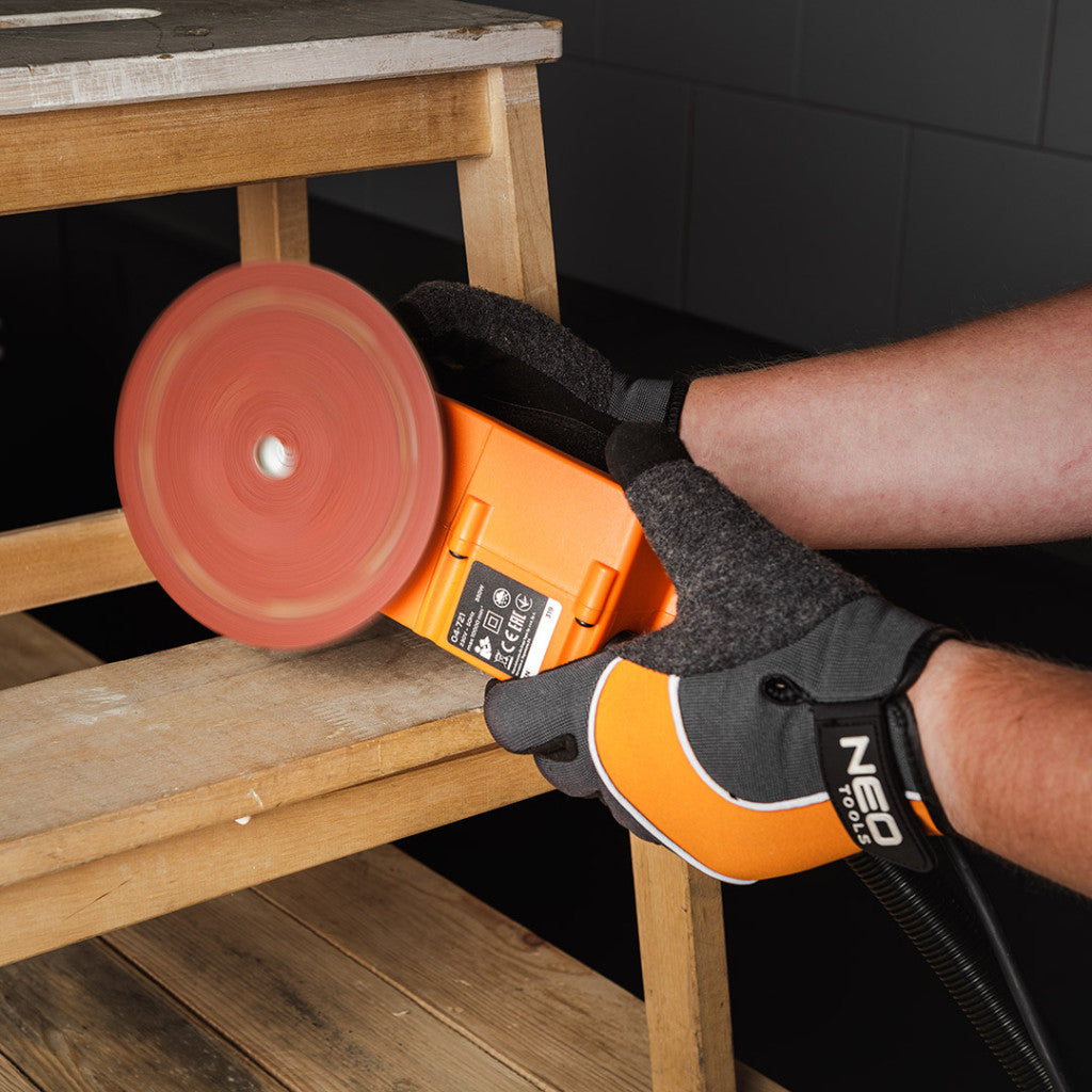 NEO TOOLS Csiszolókorong tépőzáras 150mm, P60, 9 lyukkal, 5db, 04-721-hez 08-991