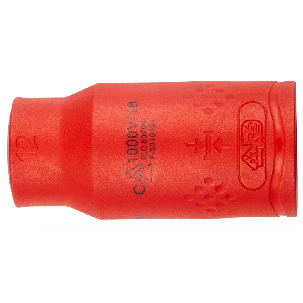 NEO TOOLS Dugókulcskészlet, 1/2", 1000V, szigetelt 19db 01-306