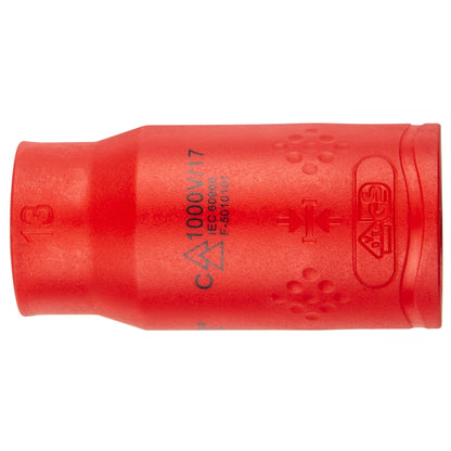 NEO TOOLS Dugókulcskészlet, 1/2", 1000V, szigetelt 19db 01-306