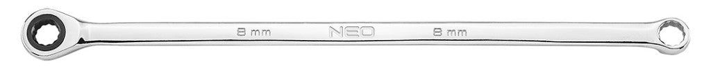 NEO TOOLS Racsnis hosszú csillagkulcs készlet 6db, 8-19mm 09-370