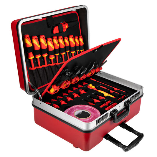 NEO TOOLS Szigetelt szerszámkészlet elektromos és hibrid autók javításához 51db 01-312