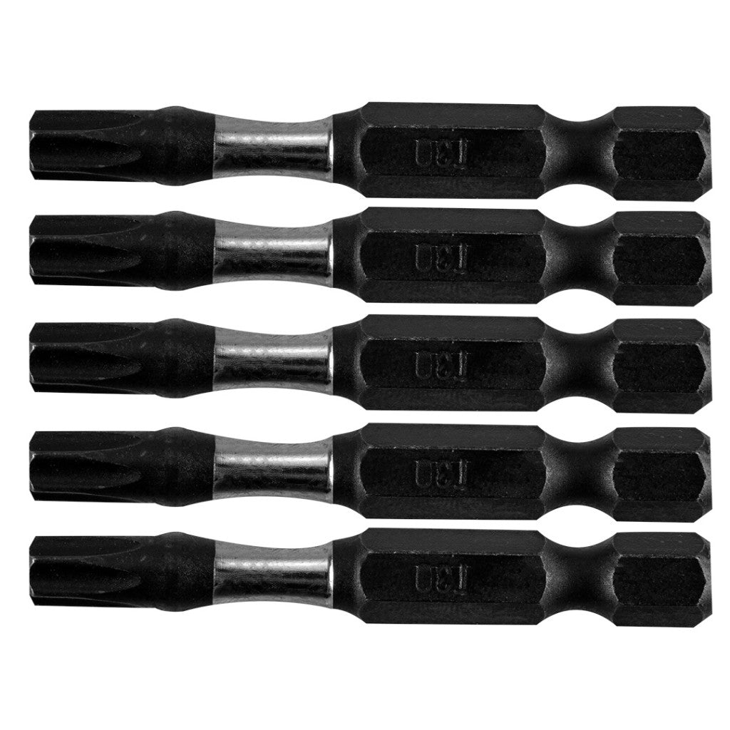 NEO TOOLS Torziós ütvecsavarozó bitek S2, 50mm, T30, 5db 09-587