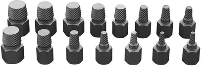 NEO TOOLS Törtcsavar-kihajtó készlet, 1/2", 15db, 3-14mm (M6-M24) 25 év garanciával 09-607