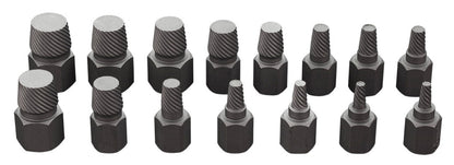 NEO TOOLS Törtcsavar-kihajtó készlet, 1/2", 15db, 3-14mm (M6-M24) 25 év garanciával 09-607