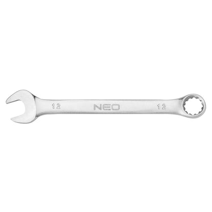NEO TOOLS Csillag-villáskulcs 12 x 160mm, CrV, DIN3113 25 év garanciával 09-656