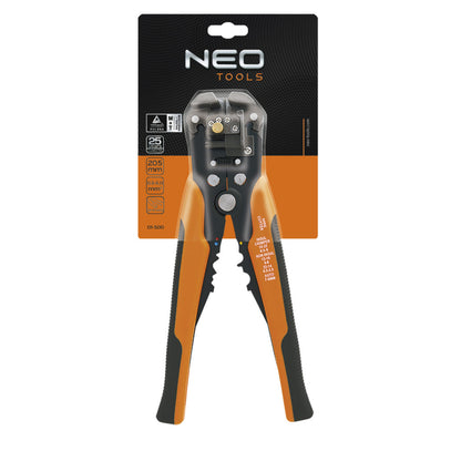 NEO TOOLS Kábelcsupaszító fogó 205MM, autómata 25 év garanciával 01-500