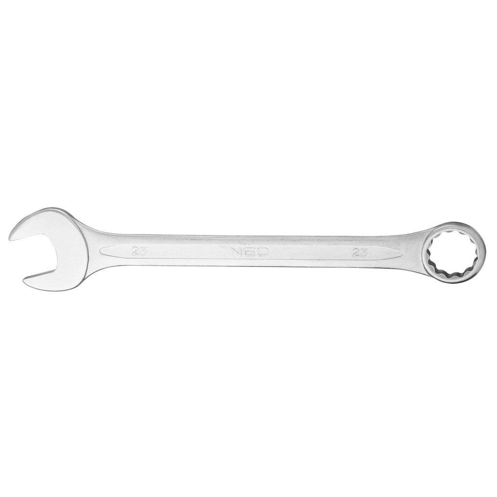 NEO TOOLS Csillag-villáskulcs 23x260mm, CrV, DIN3113 25 év garanciával 09-723