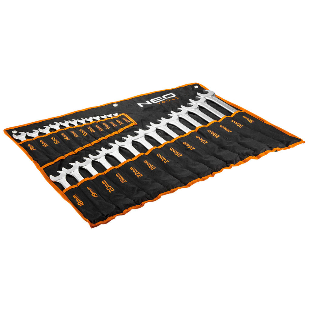 NEO TOOLS Csillag-villáskulcs készlet 6-32MM 25 év garanciával 09-754