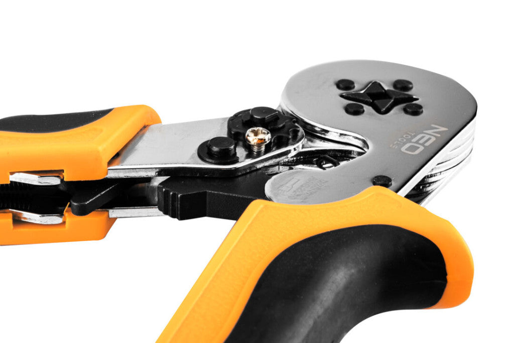 NEO TOOLS Krimpelő-, érvéghüvelyfogó 0.25 - 6mm2 25 év garanciával 01-507