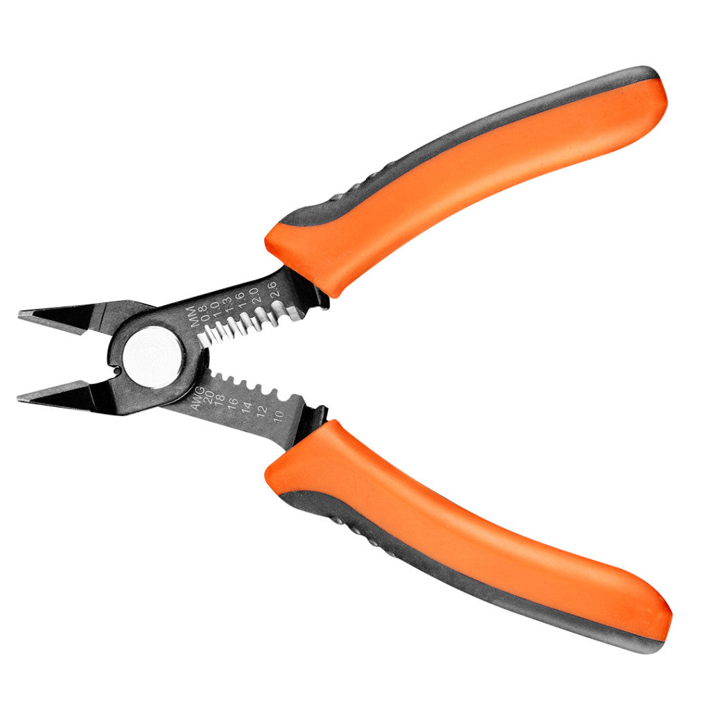 NEO TOOLS Precíziós oldalcsípő és kábelcsupaszító fogó 140mm 25 év garanciával 01-509