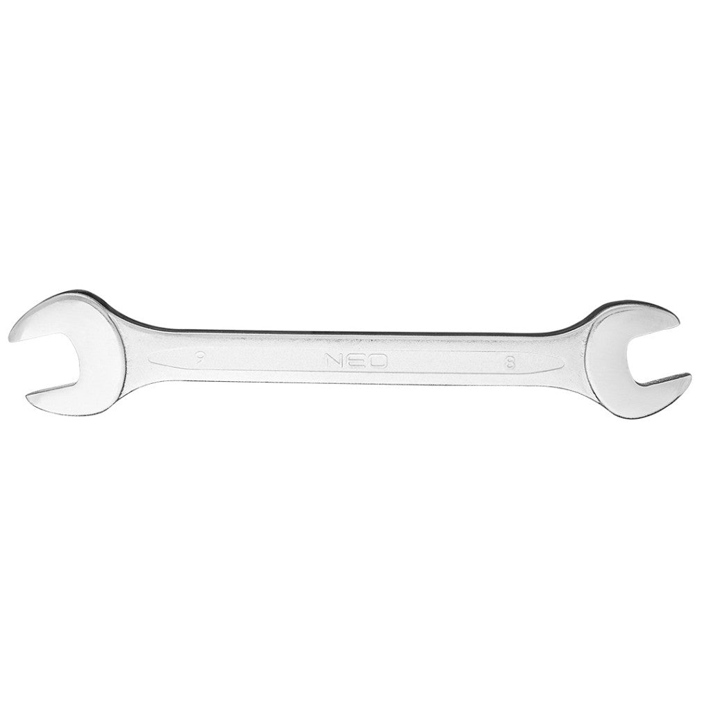 NEO TOOLS Villáskulcs 8x9mm, CrV, DIN3110 25 év garanciával 09-808