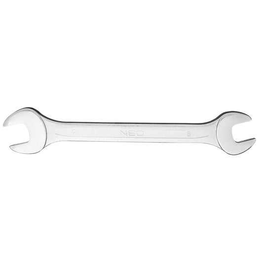 NEO TOOLS Villáskulcs 8x9mm, CrV, DIN3110 25 év garanciával 09-808